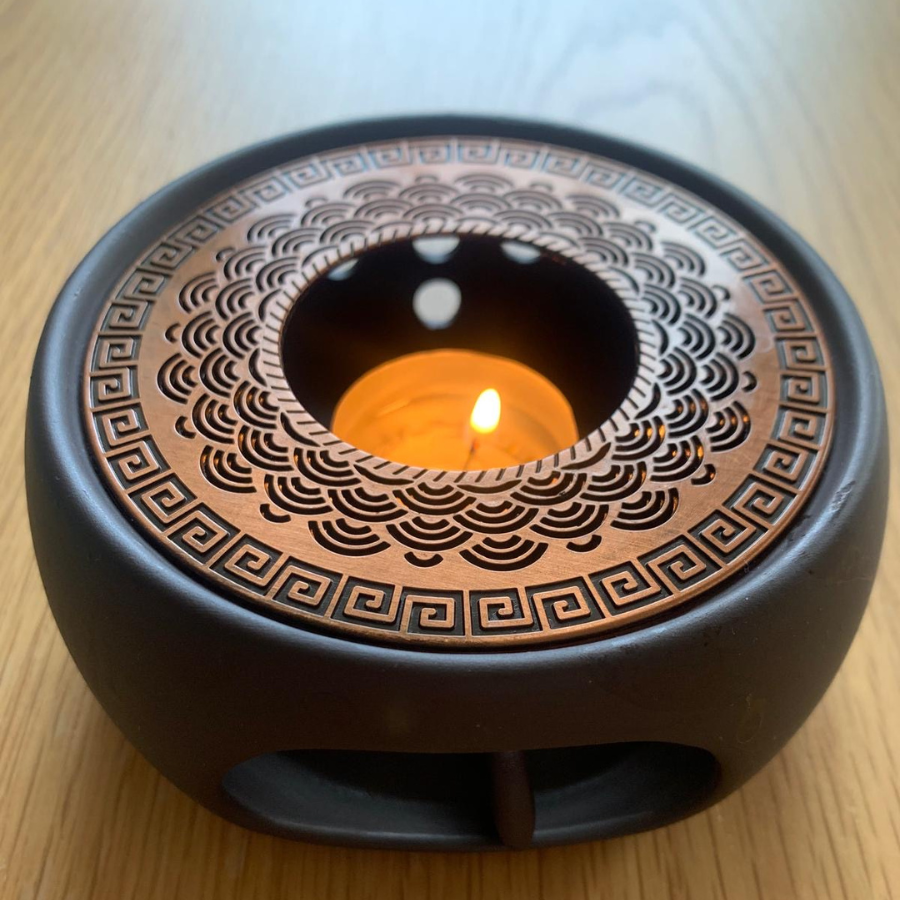 Tea Pot and Warmer