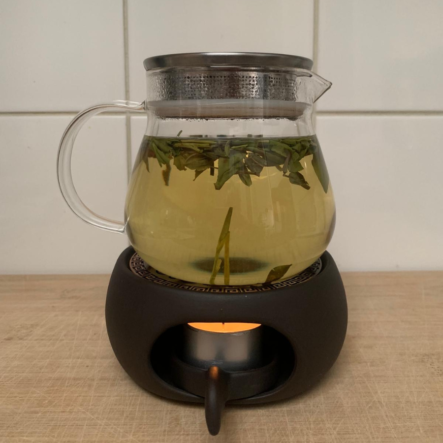 Tea Pot and Warmer